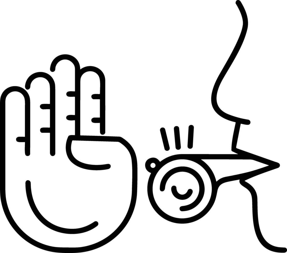 Hand icon symbol image illustration vector