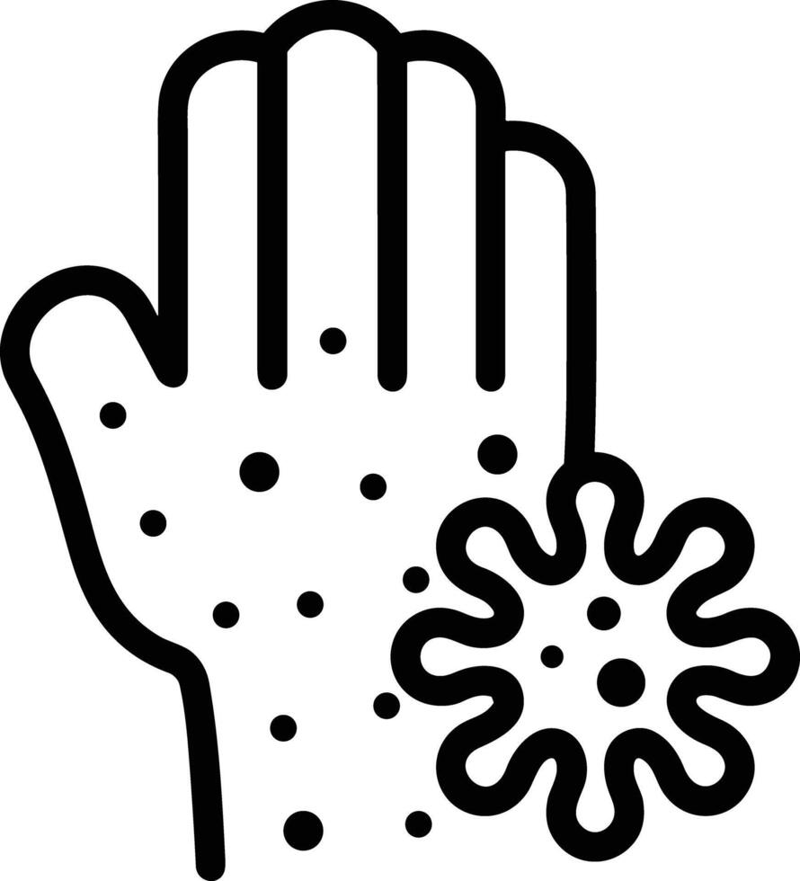 Hand icon symbol image illustration vector