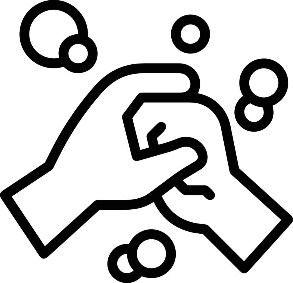 Hand icon symbol image illustration vector