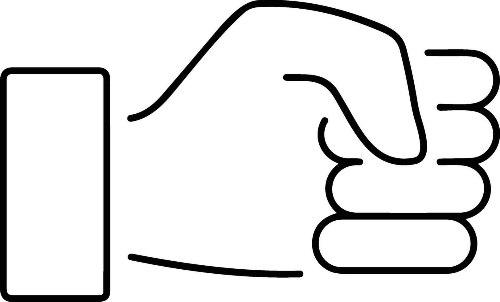 Hand icon symbol image illustration vector