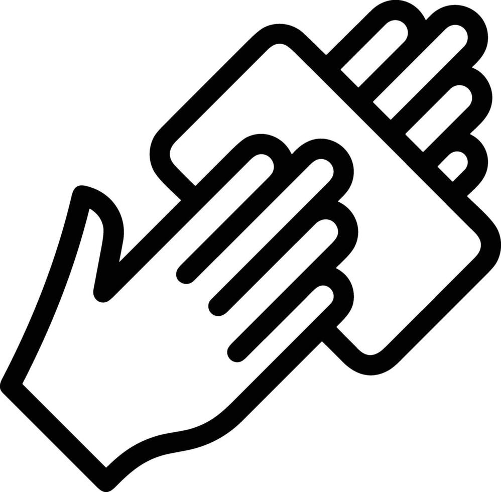 Hand icon symbol image illustration vector