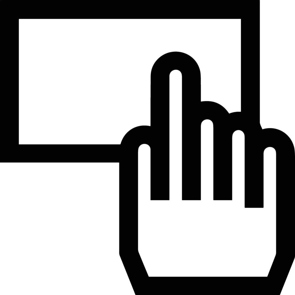 Hand icon symbol image illustration vector