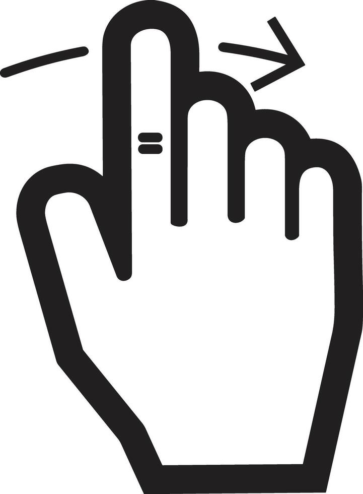 Hand icon symbol image illustration vector