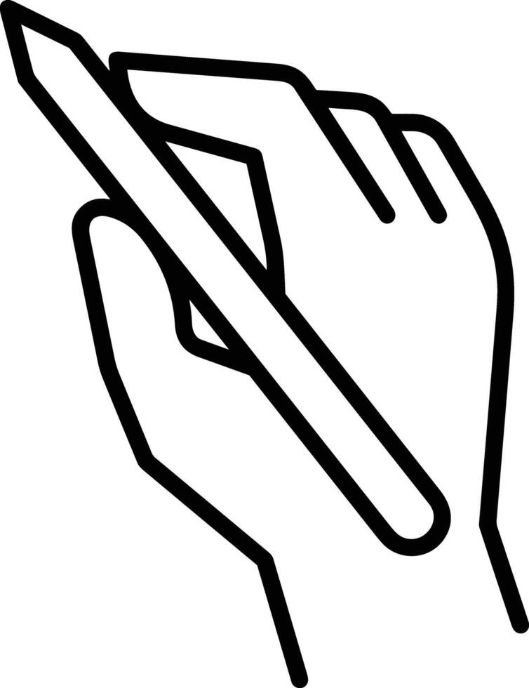 Hand icon symbol image illustration vector