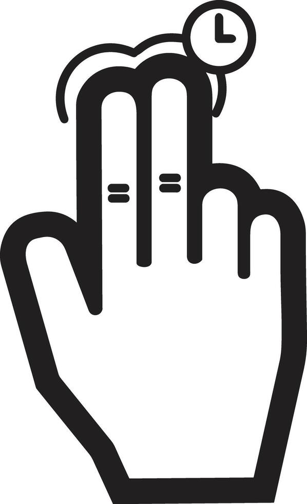 Hand icon symbol image illustration vector
