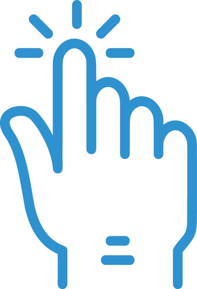 Hand icon symbol image illustration vector