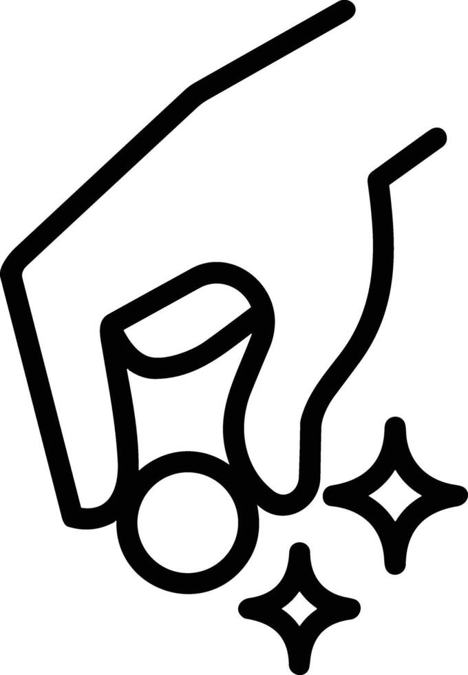 Hand icon symbol image illustration vector