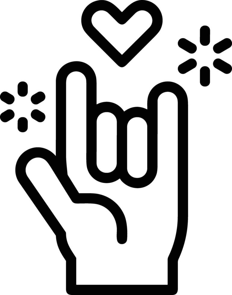 Hand icon symbol image illustration vector