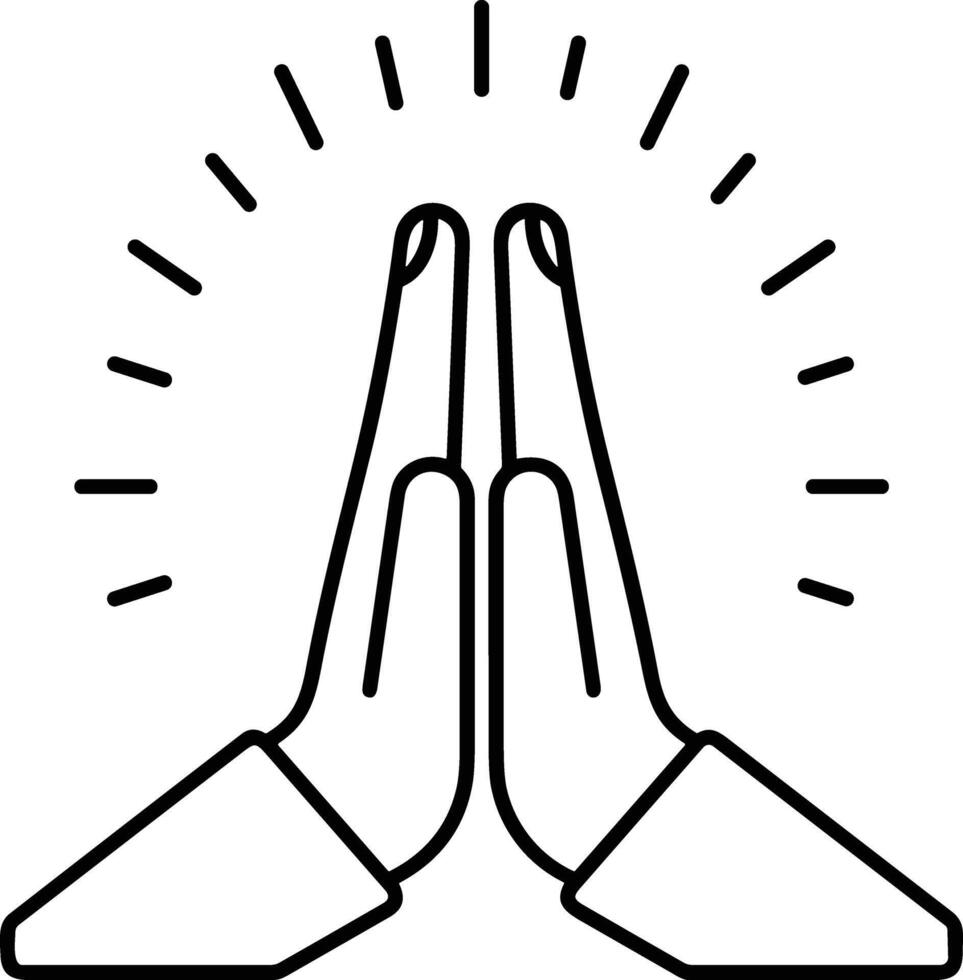 Hand icon symbol image illustration vector