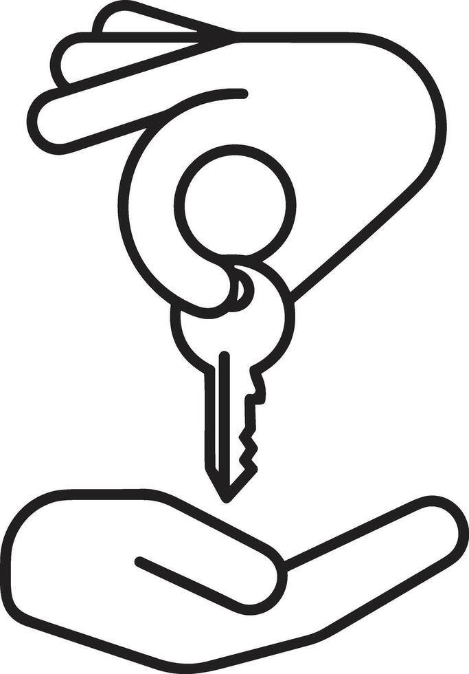 Hand icon symbol image illustration vector