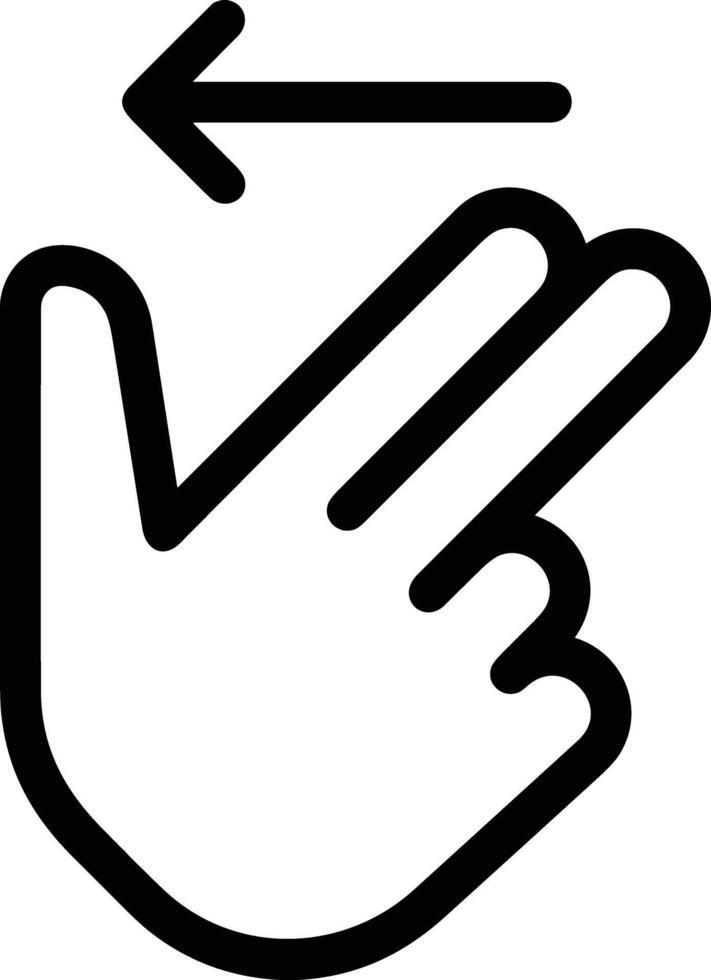 Hand icon symbol image illustration vector
