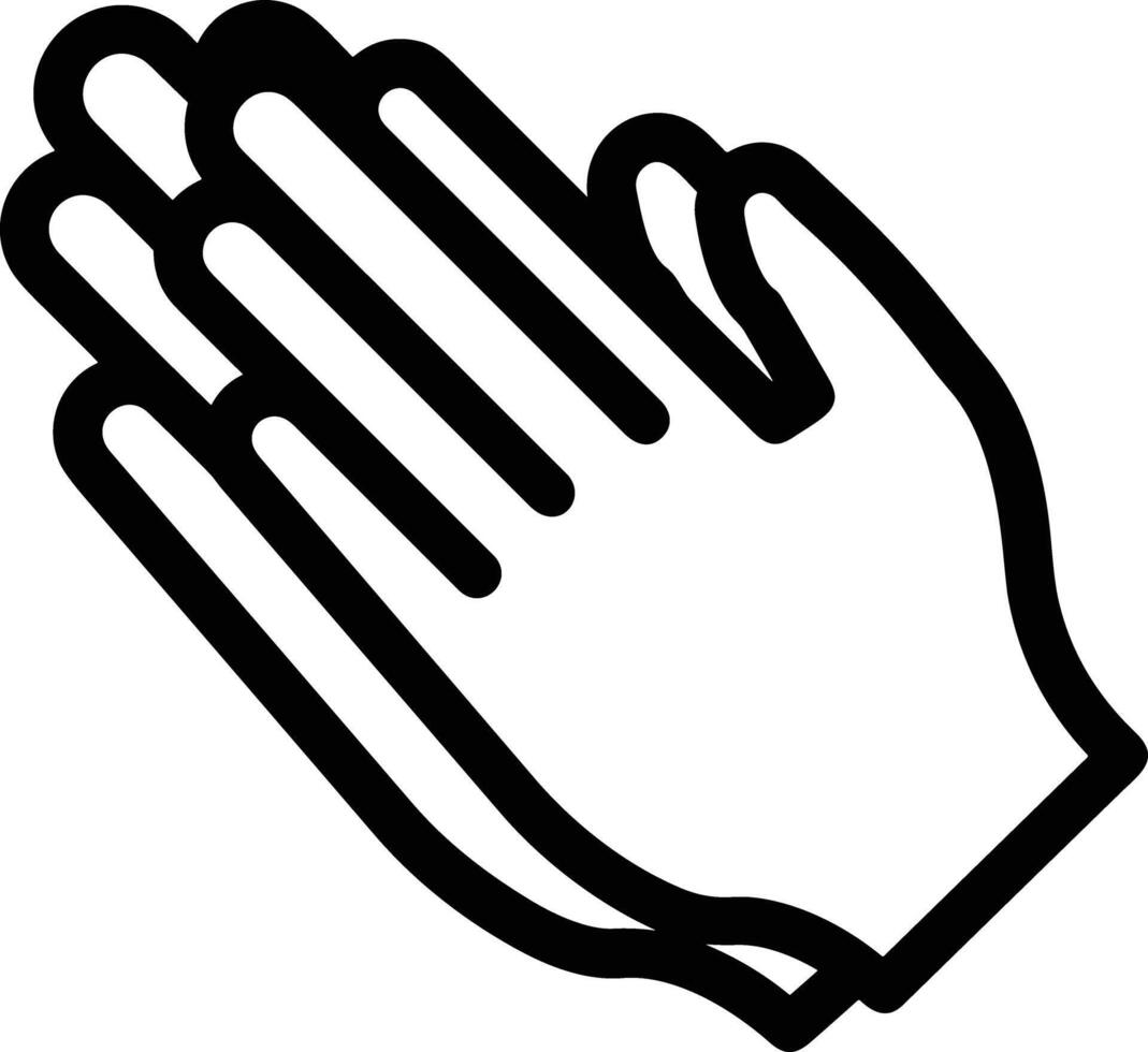 Hand icon symbol image illustration vector