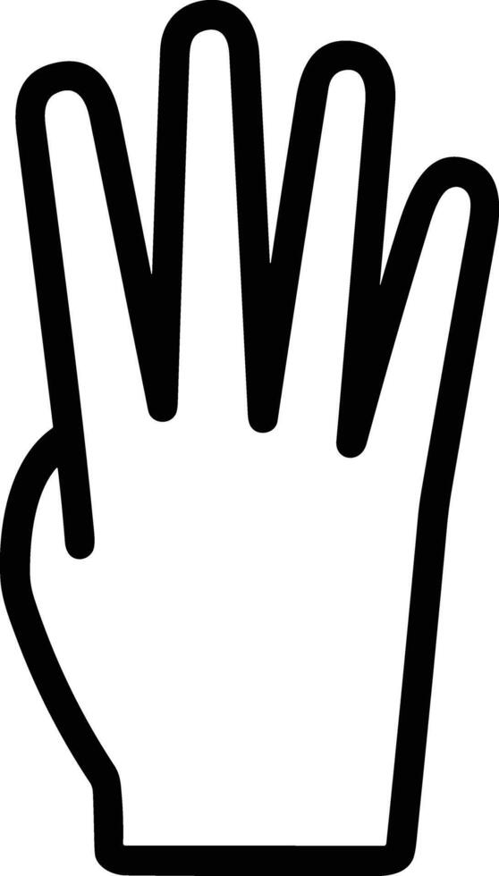 Hand icon symbol image illustration vector
