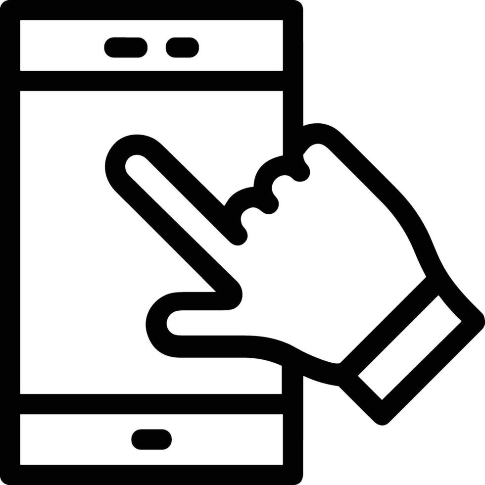 Hand icon symbol image illustration vector