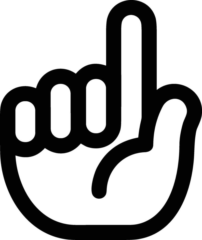 Hand icon symbol image illustration vector