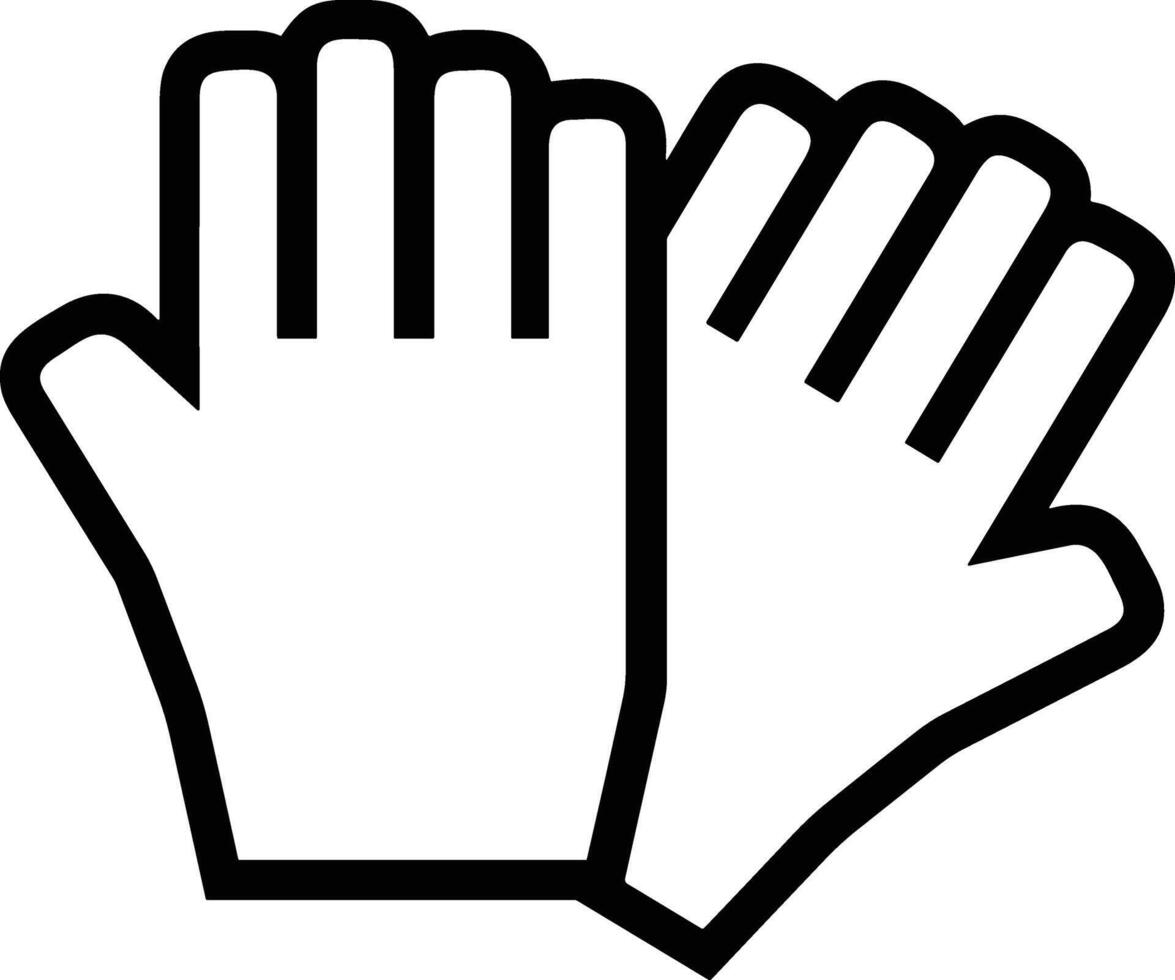 Hand icon symbol image illustration vector