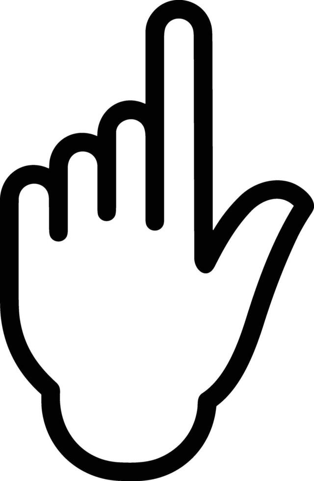 Hand icon symbol image illustration vector