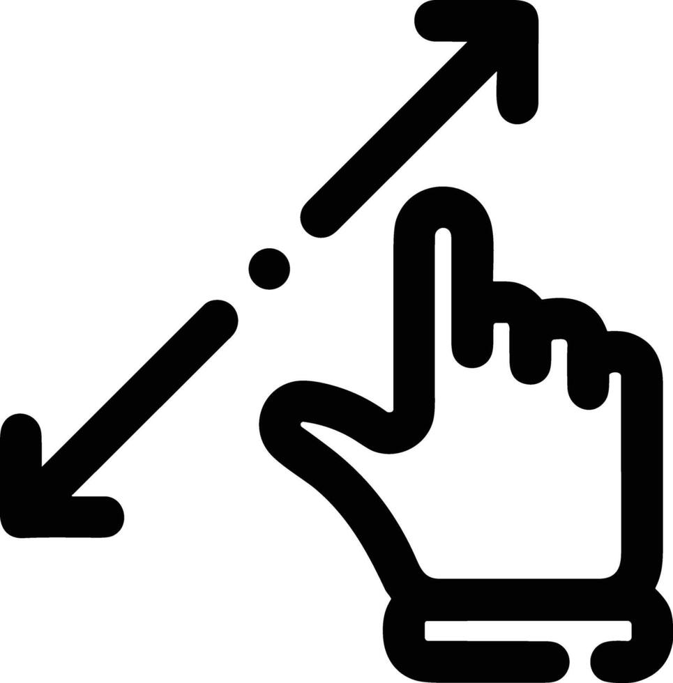 Hand icon symbol image illustration vector