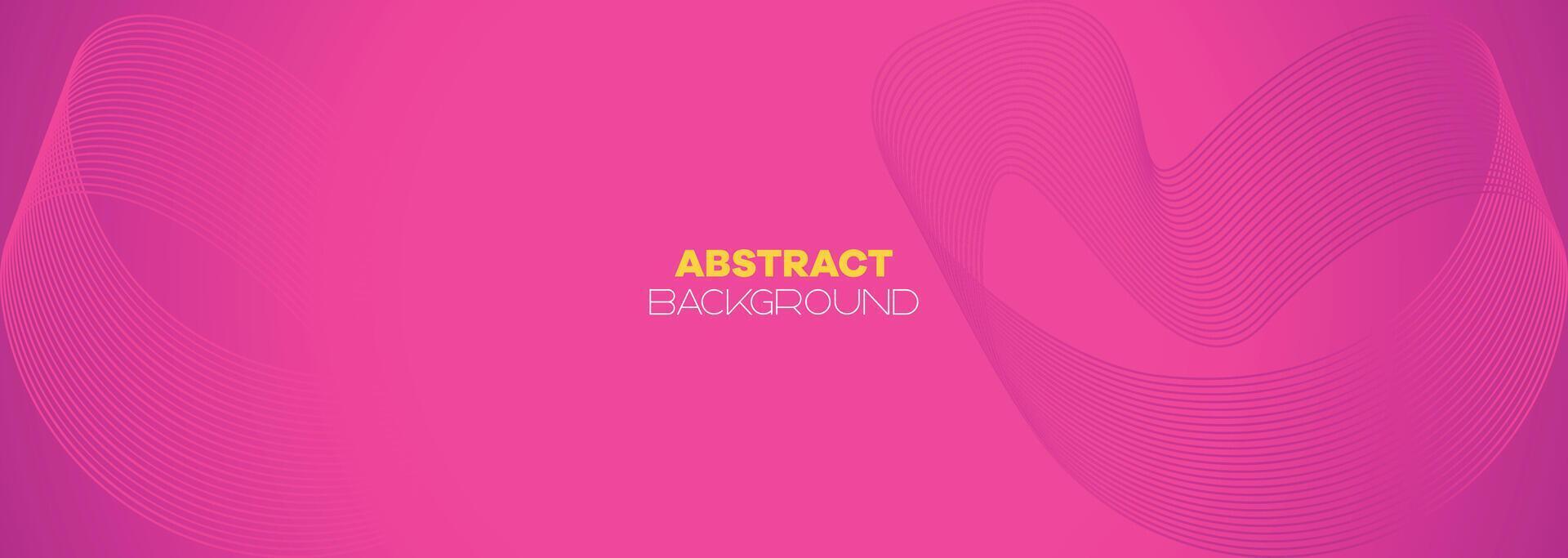 Abstract pink, purple and violet gradient wave line web background. Orange, red smooth element swoosh speed wave modern stream background for banner, wallpaper, brochure, booklet vector