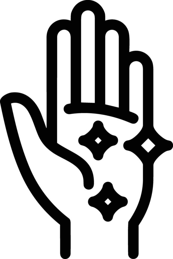 Hand icon symbol image illustration vector