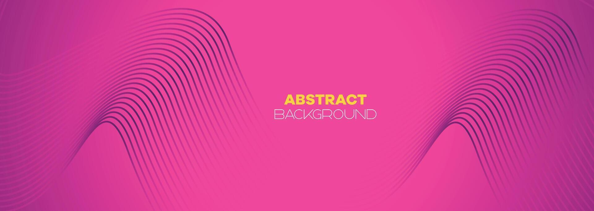 Abstract pink, purple and violet gradient wave line web background. Orange, red smooth element swoosh speed wave modern stream background for banner, wallpaper, brochure, booklet vector