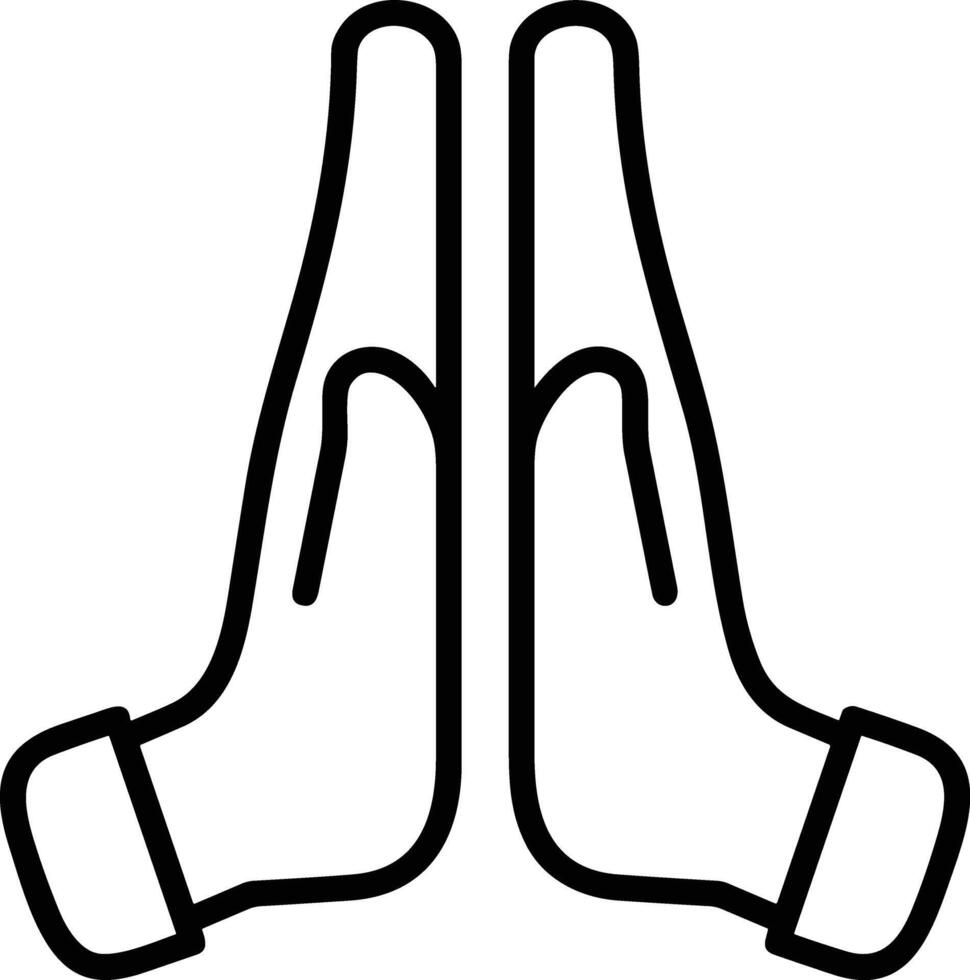 Hand icon symbol image illustration vector