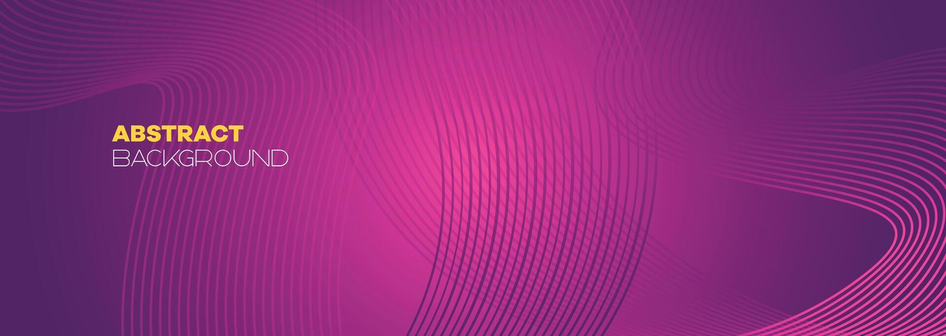 Abstract pink, purple and violet gradient wave line web background. Orange, red smooth element swoosh speed wave modern stream background for banner, wallpaper, brochure, booklet vector