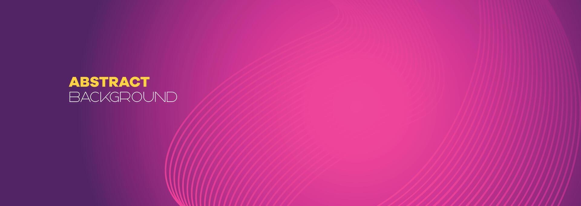 Abstract pink, purple and violet gradient wave line web background. Orange, red smooth element swoosh speed wave modern stream background for banner, wallpaper, brochure, booklet vector