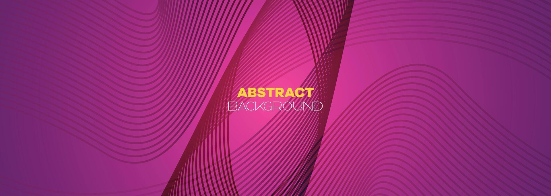 Abstract pink, purple and violet gradient wave line web background. Orange, red smooth element swoosh speed wave modern stream background for banner, wallpaper, brochure, booklet vector