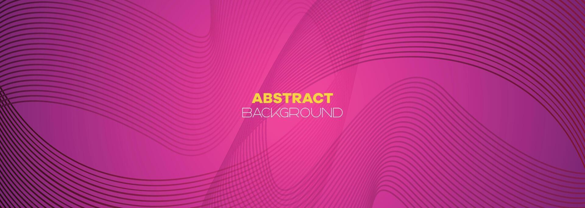 Abstract pink, purple and violet gradient wave line web background. Orange, red smooth element swoosh speed wave modern stream background for banner, wallpaper, brochure, booklet vector