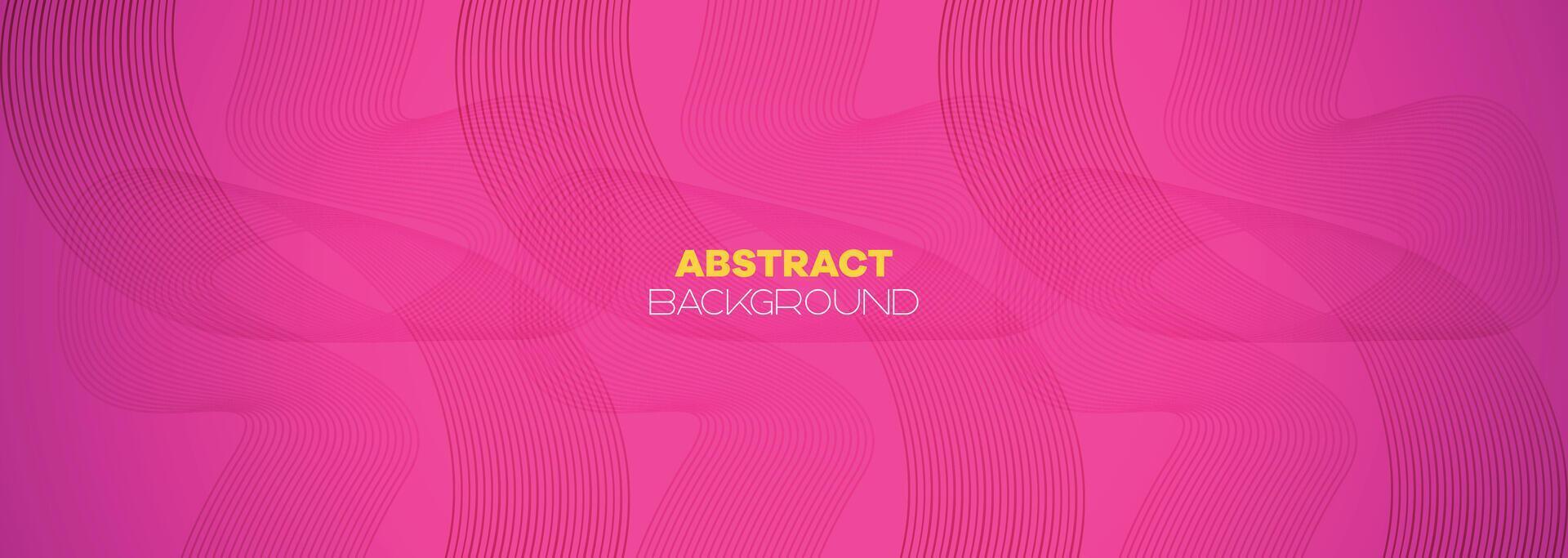 Abstract pink, purple and violet gradient wave line web background. Orange, red smooth element swoosh speed wave modern stream background for banner, wallpaper, brochure, booklet vector