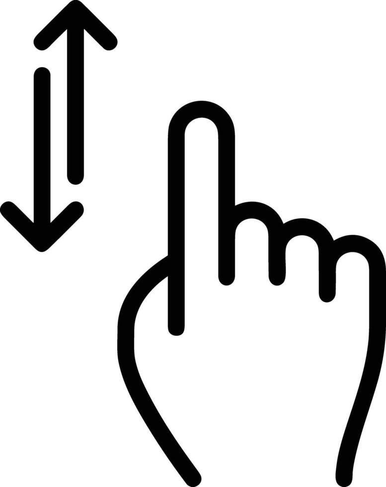 Hand icon symbol image illustration vector