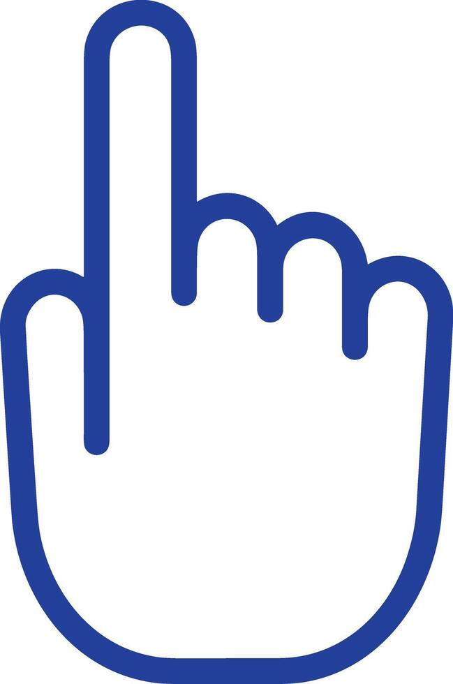 Hand icon symbol image illustration vector