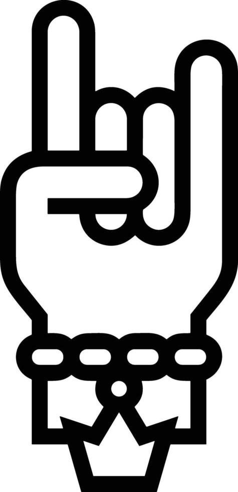 Hand icon symbol image illustration vector