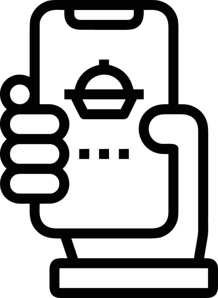 Hand icon symbol image illustration vector