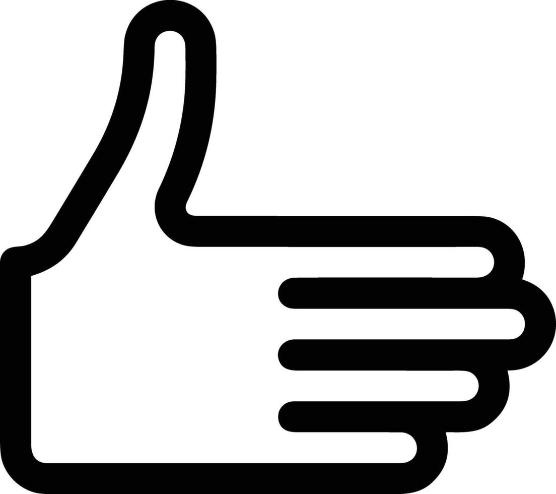 Hand icon symbol image illustration vector