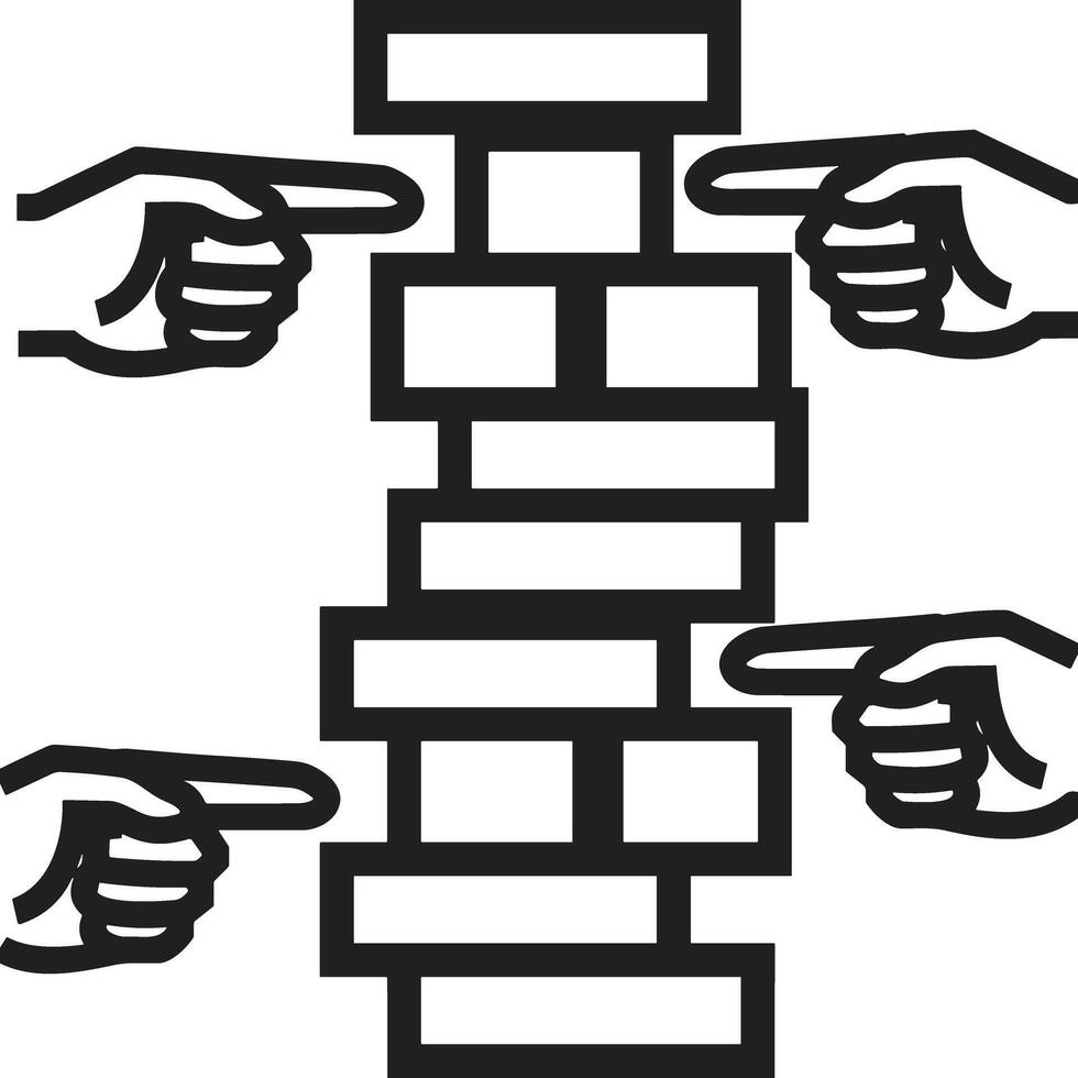 Hand icon symbol image illustration vector