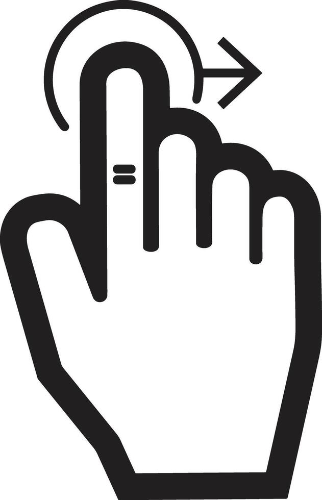 Hand icon symbol image illustration vector