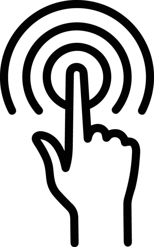 Hand icon symbol image illustration vector