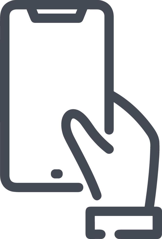Hand icon symbol image illustration vector
