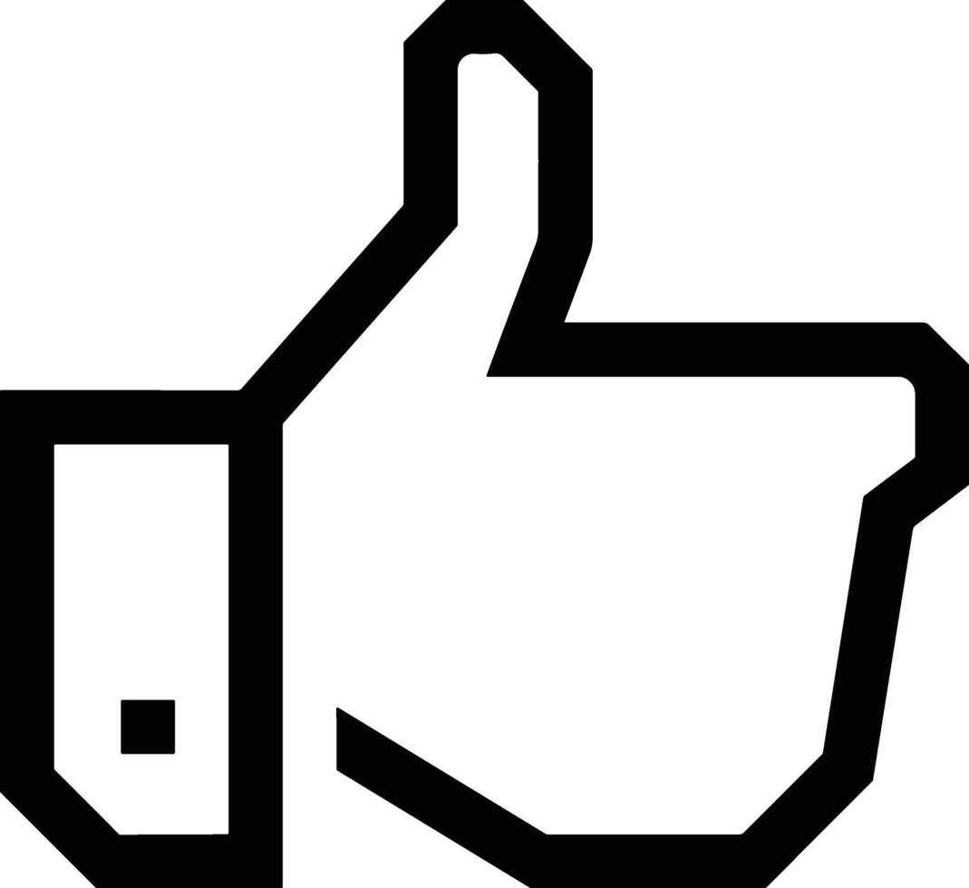 Hand icon symbol image illustration vector