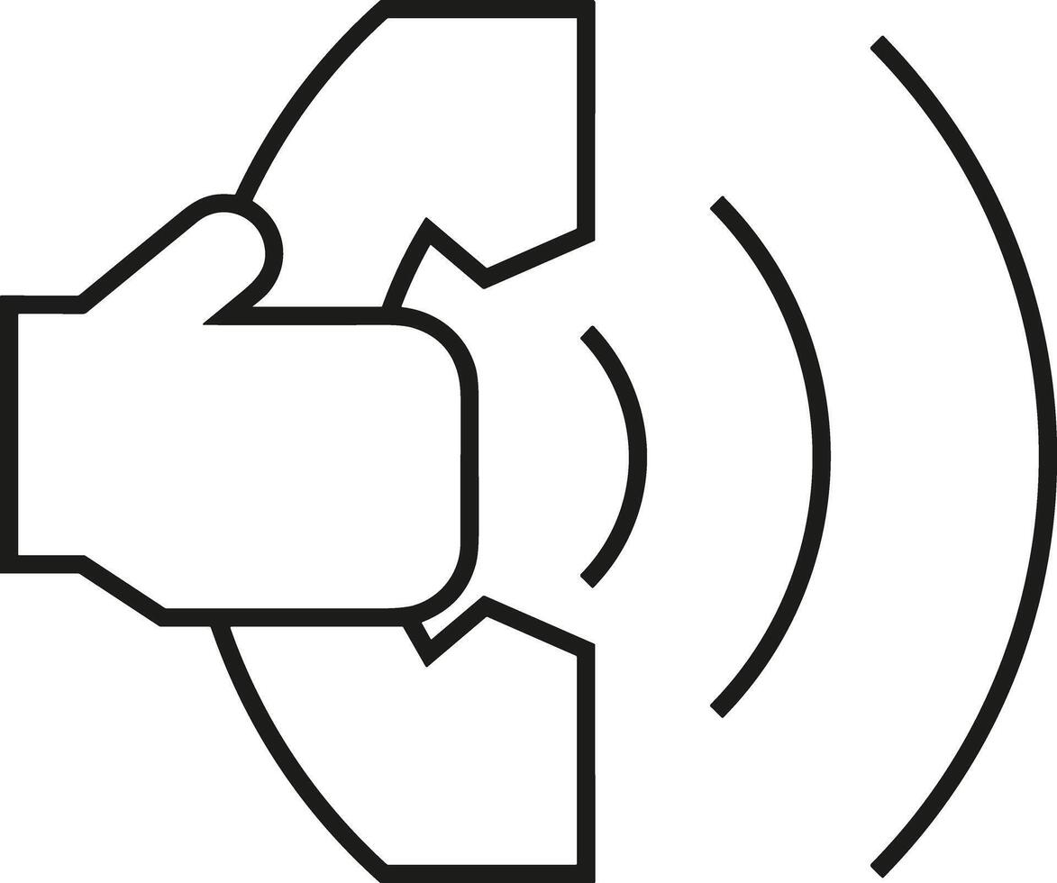 Hand icon symbol image illustration vector