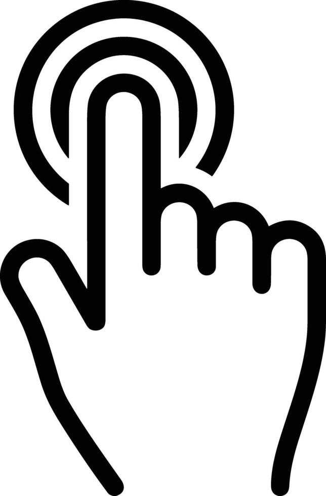Hand icon symbol image illustration vector