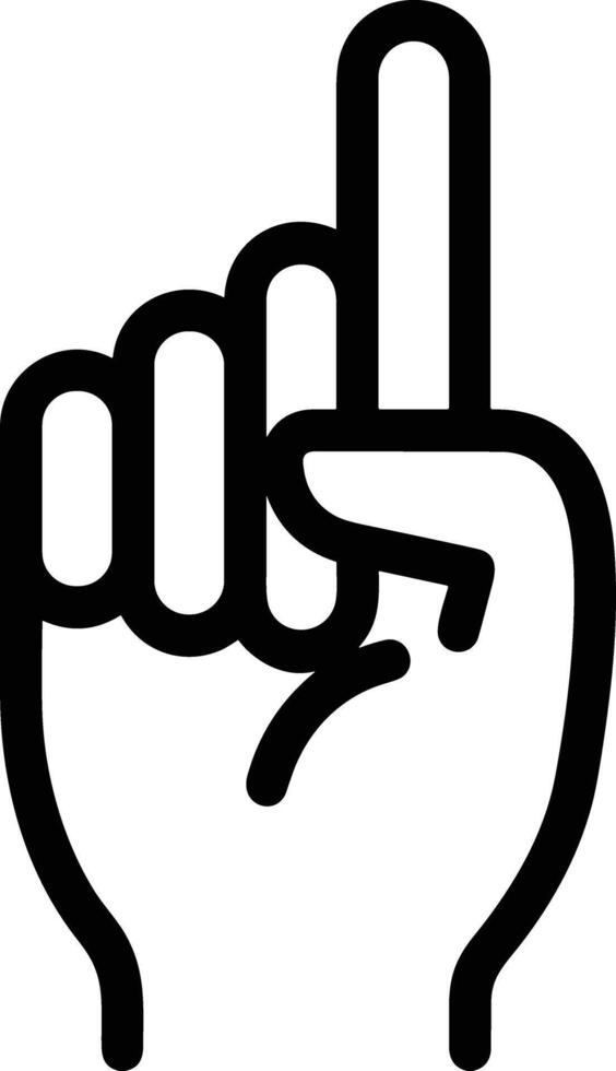 Hand icon symbol image illustration vector