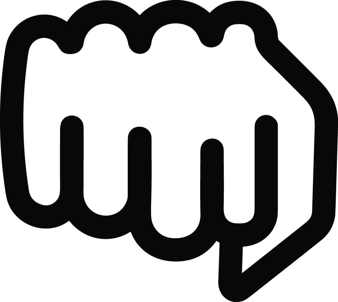 Hand icon symbol image illustration vector
