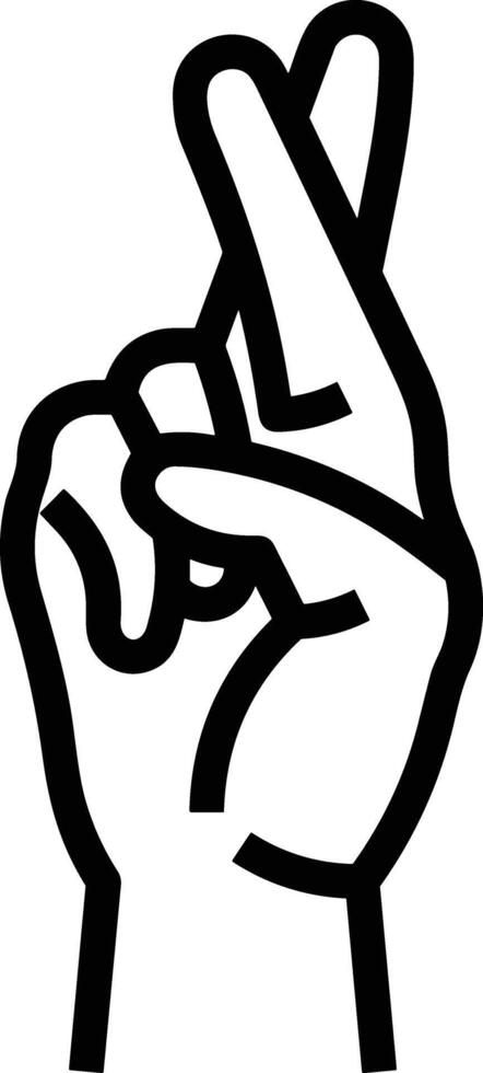 Hand icon symbol image illustration vector