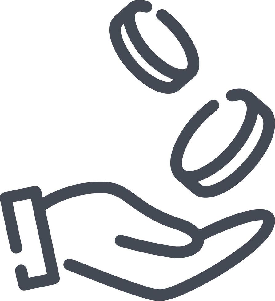 Hand icon symbol image illustration vector