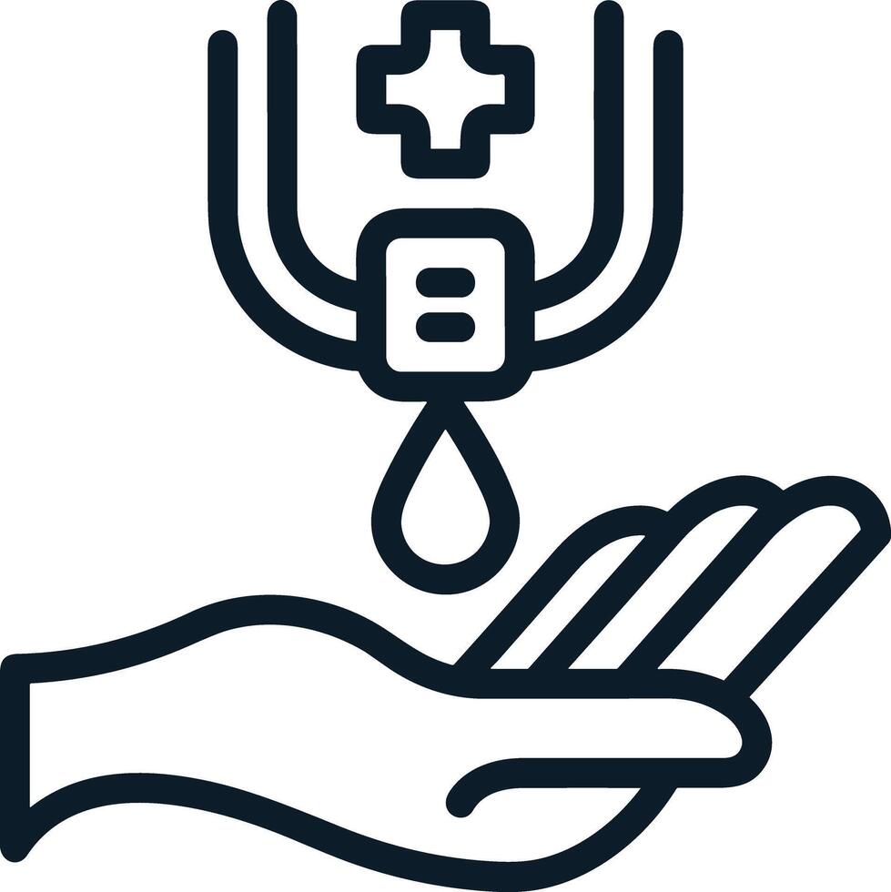Hand icon symbol image illustration vector