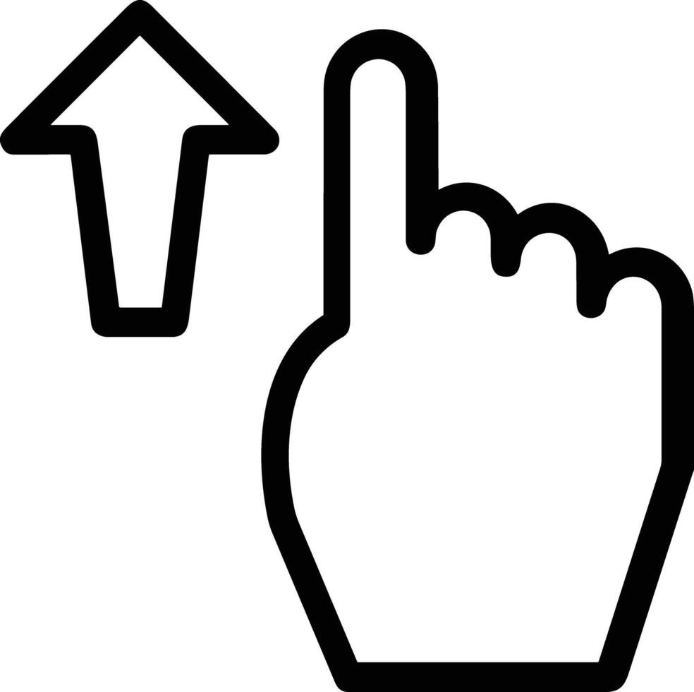 Hand icon symbol image illustration vector