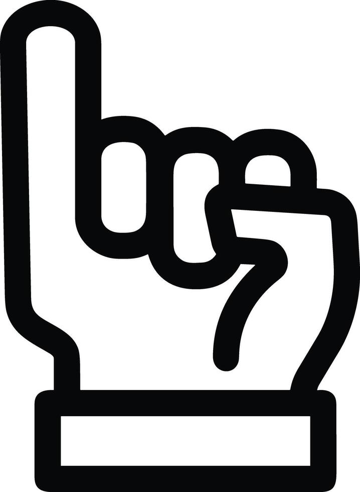 Hand icon symbol image illustration vector